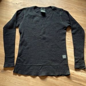 Sitka wool sweater made by Stanfields